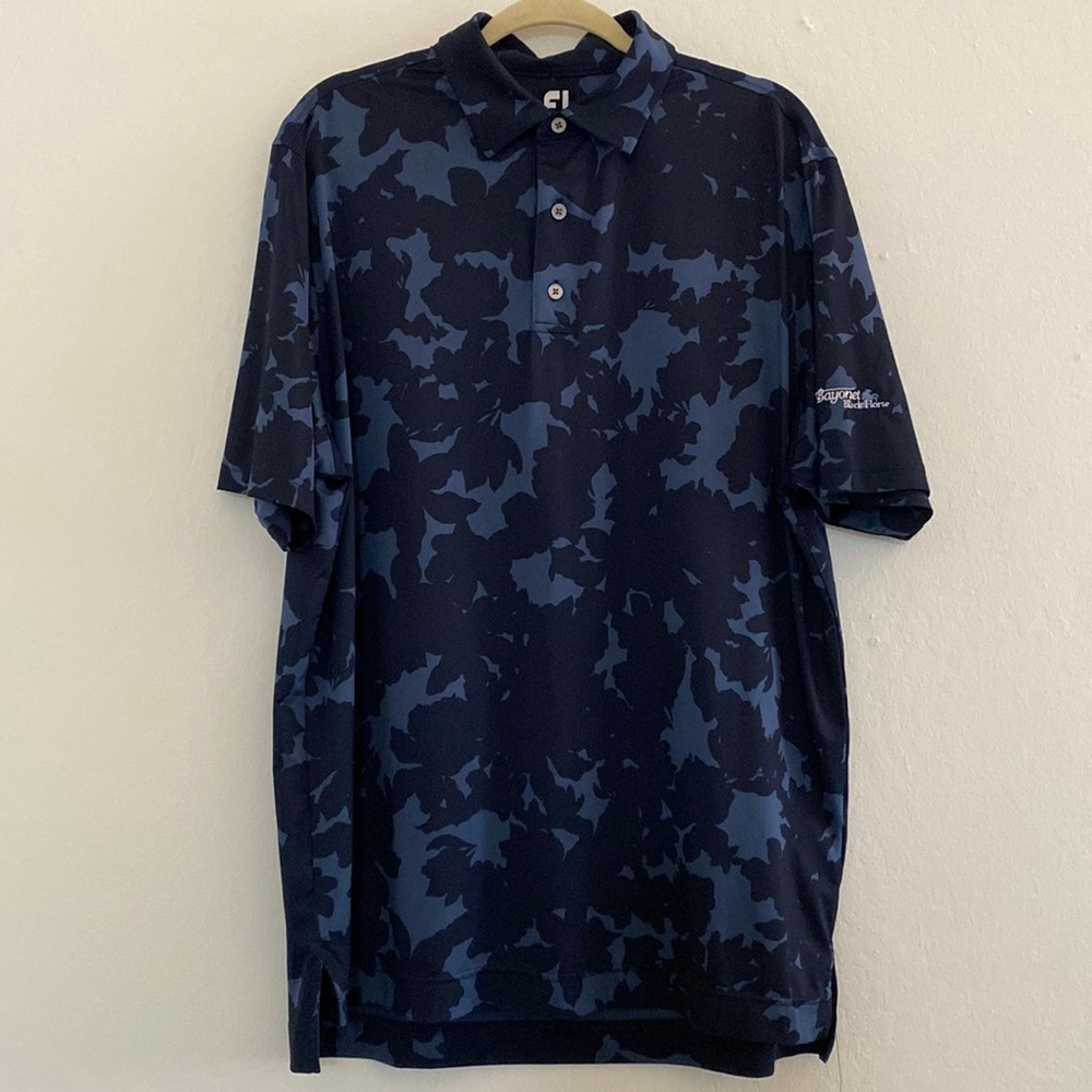 Footjoy Tropic Print Golf Polo size Large